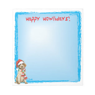 Bloc-note Happy Howlidays Griffon