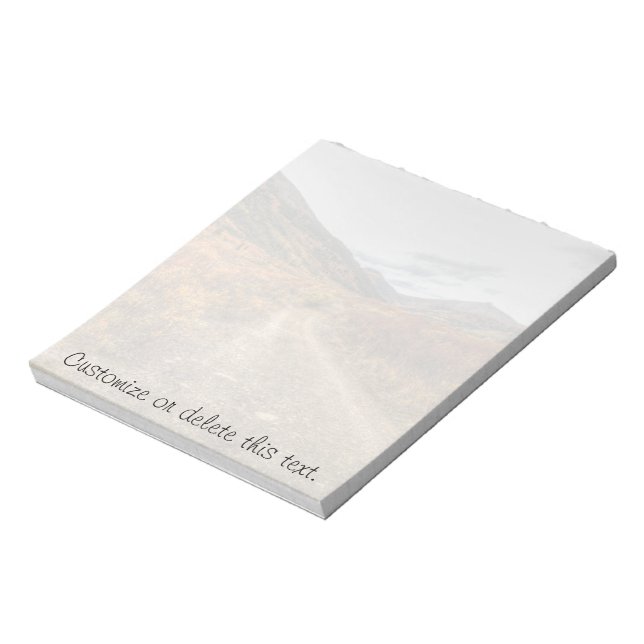 Bloc-note Happy Trail ; personnalisable (Tourné)