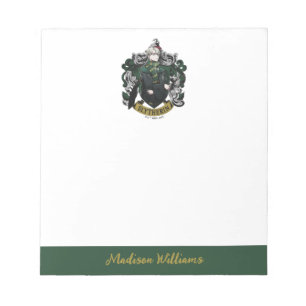 Bloc-note HARRY POTTER™   Anime Draco Malfoy House Crest