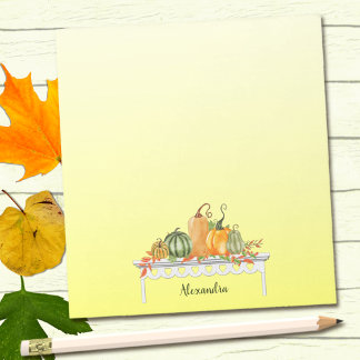 Bloc-note Harvest Table Blessings Notepad