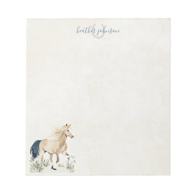 Bloc-note Hearthlight Notes Prairie & Crinière Notes (Devant)