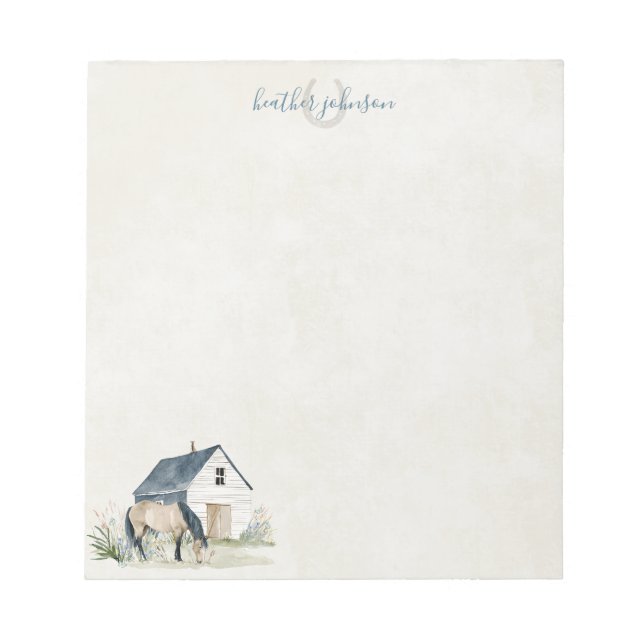 Bloc-note Hearthlight Notes Prairie & Crinière Notes (Devant)