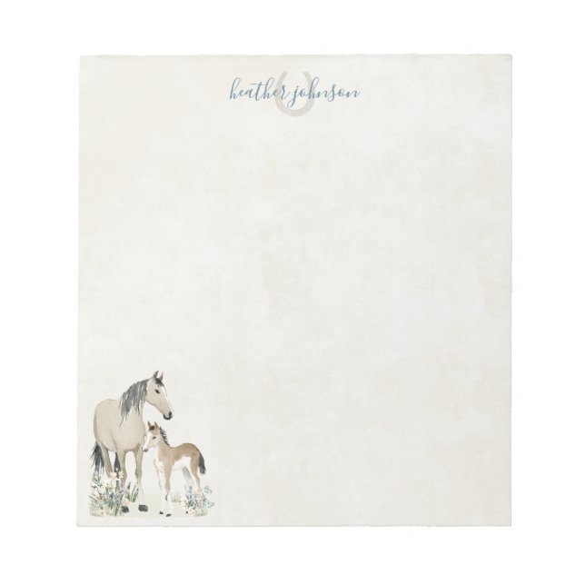 Bloc-note Hearthlight Notes Prairie & Crinière Notes (Devant)