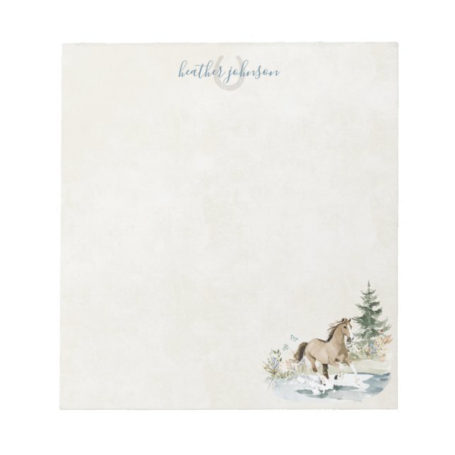 Bloc-note Hearthlight Notes Prairie & Crinière Notes (Devant)