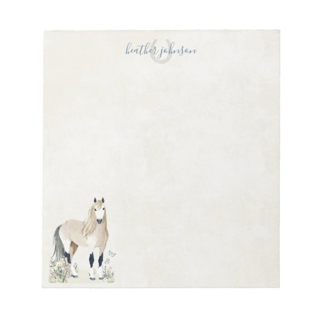 Bloc-note Hearthlight Notes Prairie & Crinière Notes (Devant)