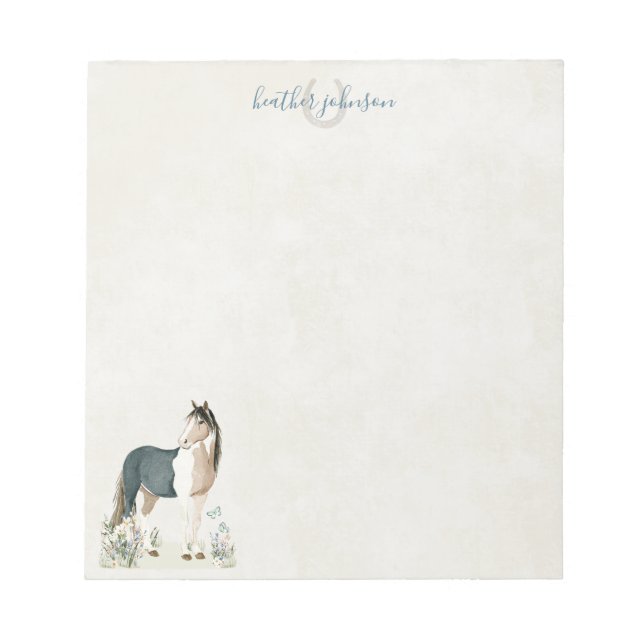 Bloc-note Hearthlight Notes Prairie & Crinière Notes (Devant)