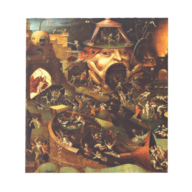 Bloc-note Hieronymus Bosch Christ dans Limbo (Devant)