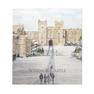 Bloc-note Hiver au château de Windsor par Farida Greenfield