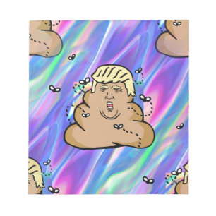 Bloc-note hologram dump trump