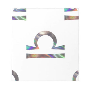 Bloc-note hologramme Libra