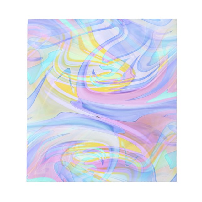 Bloc-note hologramme pastel (Devant)