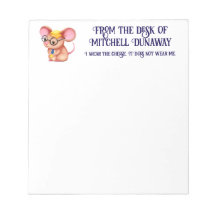 Homme Fromage Poilu Souris Lunettes Tie Nerd