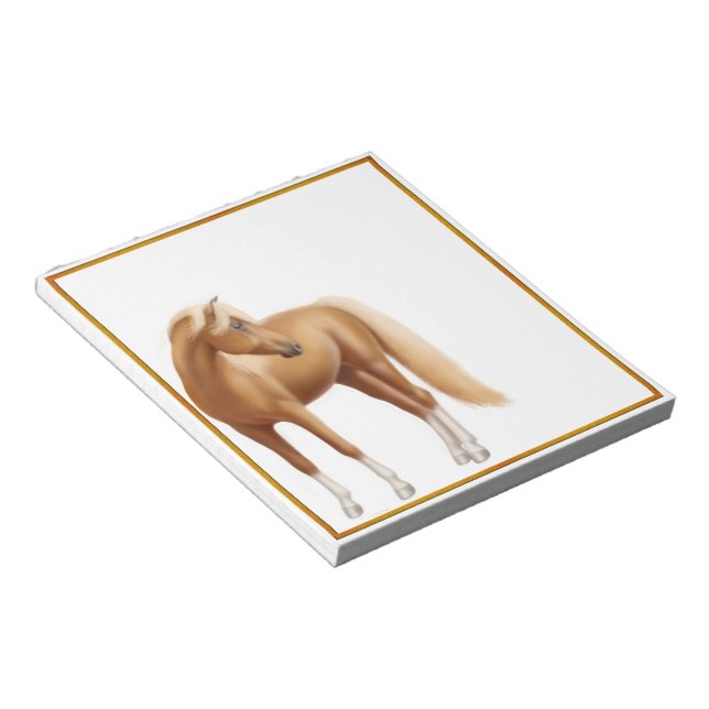 Bloc-note Honey Sorrel équitation (Incliné)