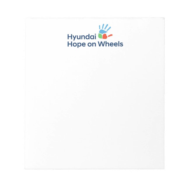 Bloc-note Hope on Wheels Notepad (Devant)