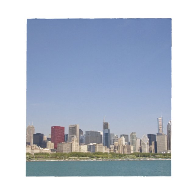 Bloc-note Horizon de Chicago, Illinois, États-Unis. (Devant)