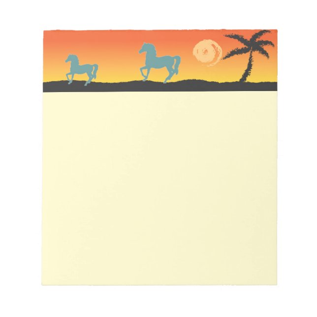 Bloc-note Horses NotePad (Devant)