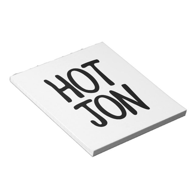 BLOC-NOTE HOT JON (Incliné)