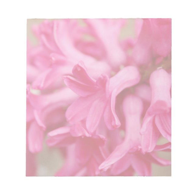 Bloc-note Hyacinth rose (Devant)