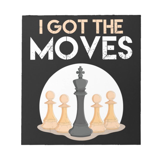 Bloc-note i got mochess player chess lover kiwomen (Devant)