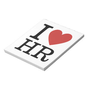 Bloc-note I ❤️ Love HR - Département des ressources humaines