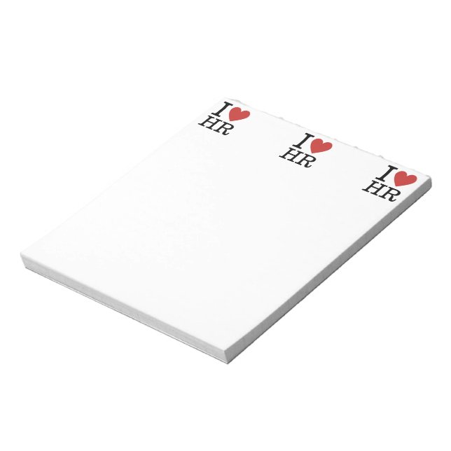 Bloc-note I ❤️ Love HR (Département RH) (Tourné)