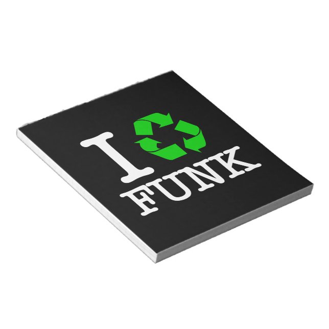 Bloc-note I Recycle Funk (Incliné)