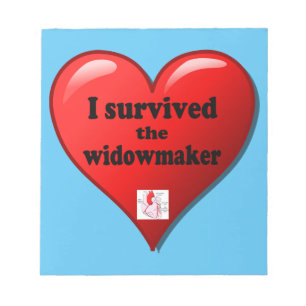 Bloc-note I Survived the widowmaker