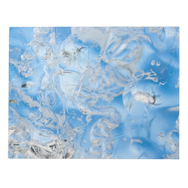 Bloc-note Iceberg bleu cool (Devant)