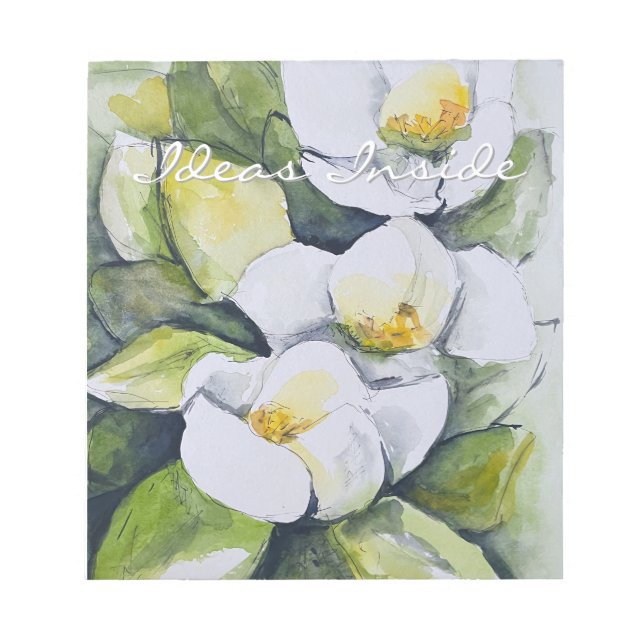 Bloc-note Idées à l'intérieur_Magnolie (Devant)