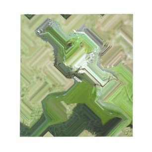 Bloc-note Iguane vert
