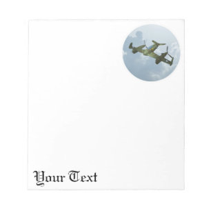 Bloc-note Illustration d'aviation militaire de vol de warbir