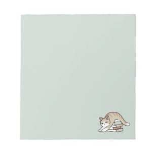 Bloc-note Illustration de chat Lover - Curled Up & Cosy