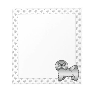 Bloc-note Illustration de chien de dessin animé mignon Havan