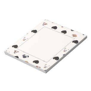 Bloc-note Illustration de Chiens De Chien De Chien De Chien