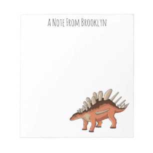 Bloc-note Illustration de Kentrosaurus