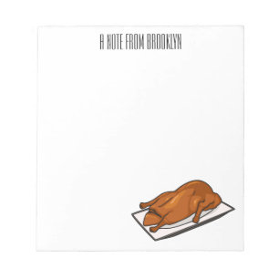 Bloc-note Illustration de Peking duck