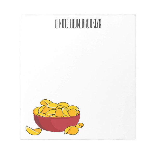 Bloc-note Illustration d'une puce de pomme de terre (Devant)