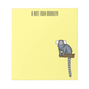 Bloc-note Illustration marmoset commune