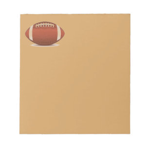 BLOC-NOTE IMAGE DE FOOTBALL SUR OBJETS