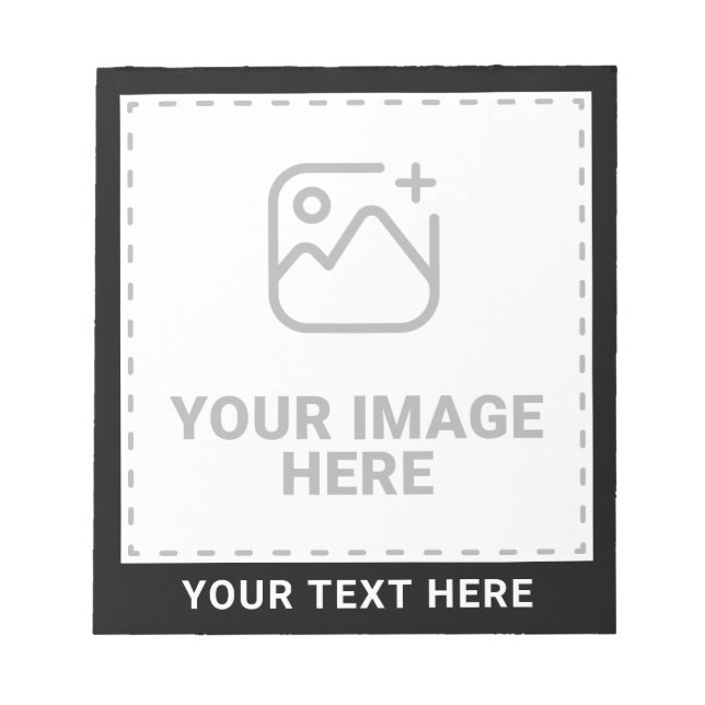 Bloc-note Image et texte (Devant)