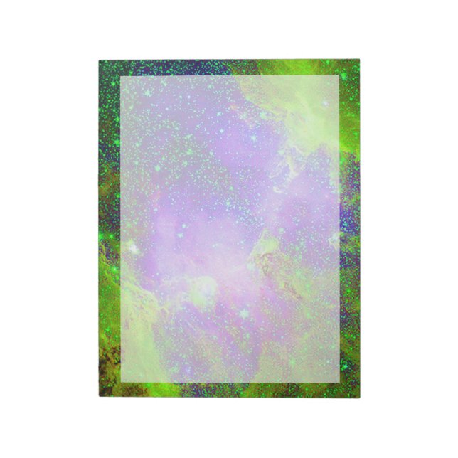 Bloc-note Image spatiale de la Galaxie imaginaire Nebula, (Tourné)