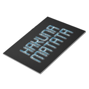 Bloc-note Impression d'art 3D Hakuna Matata