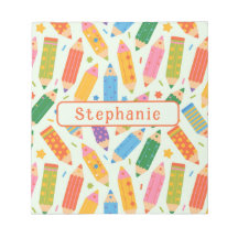 Imprimé de crayon personnalisable mignon