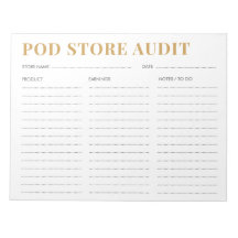 Imprimer sur demande Liste d'audit des petites ent