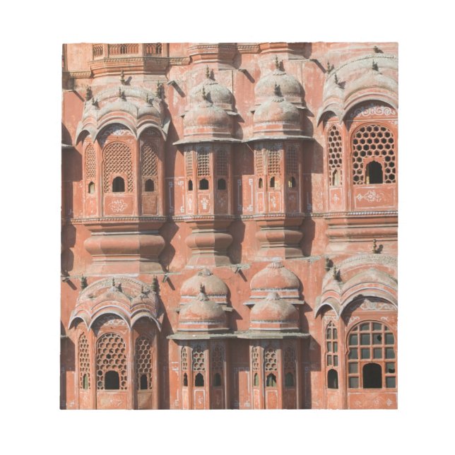 Bloc-note INDE, Rajasthan, Jaipur : Hawa Mahal (Palais de (Devant)
