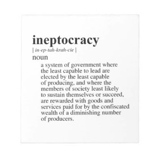 BLOC-NOTE INEPTOCRATIE