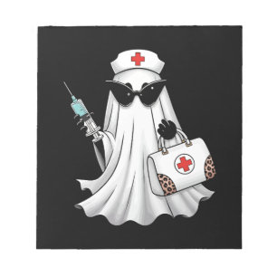 Bloc-note Infirmière fantôme Halloween