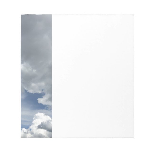 Bloc-note Inspirer le paysage nuageux (Devant)