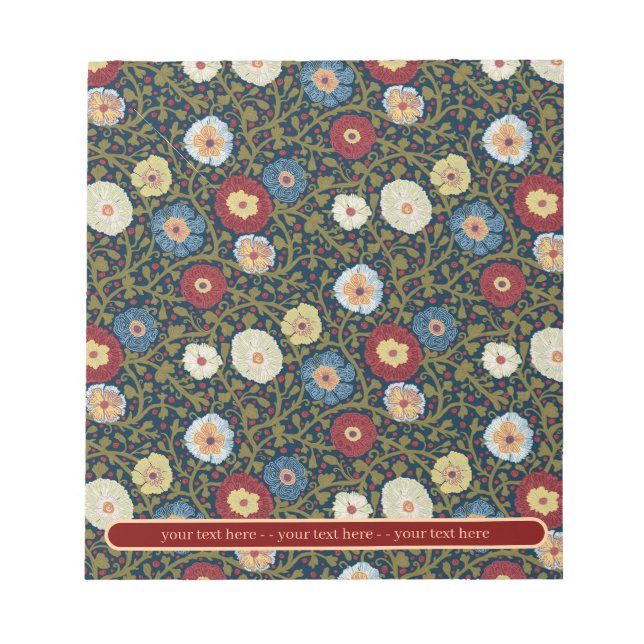 Bloc-note Intelect floral (Devant)