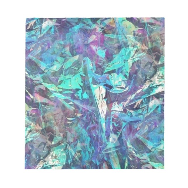 Bloc-note iridescent (Devant)